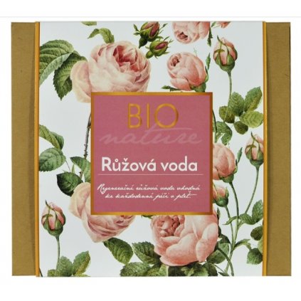 Dárková kazeta BIO kosmetiky - růžová voda, himalájská sůl