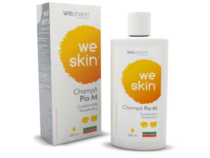 WePharm WeSkin PioM Šampon - při léčbě dermatologických potíží spojených s kožními infekcemi