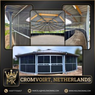 🔹 Projekt z nedávné doby 🔹 Levi Driesen, Cromvoirt 🇳🇱 V loňském roce jsme dokončili kolotoč Molenkoning se zastřešenou...