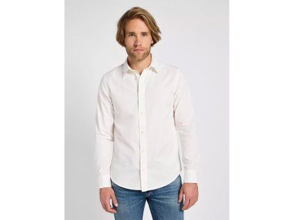 Pánska košeľa Lee Patch Shirt LL37BMLJ biela
