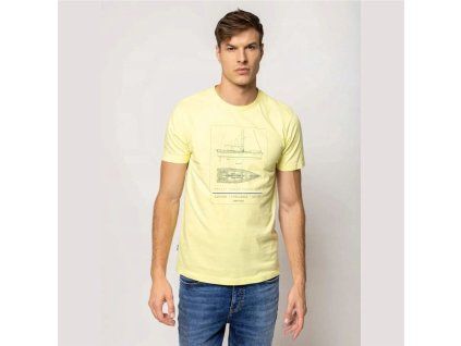 Pánske tričko Heavy Tools MACKLIN lemon žlté
