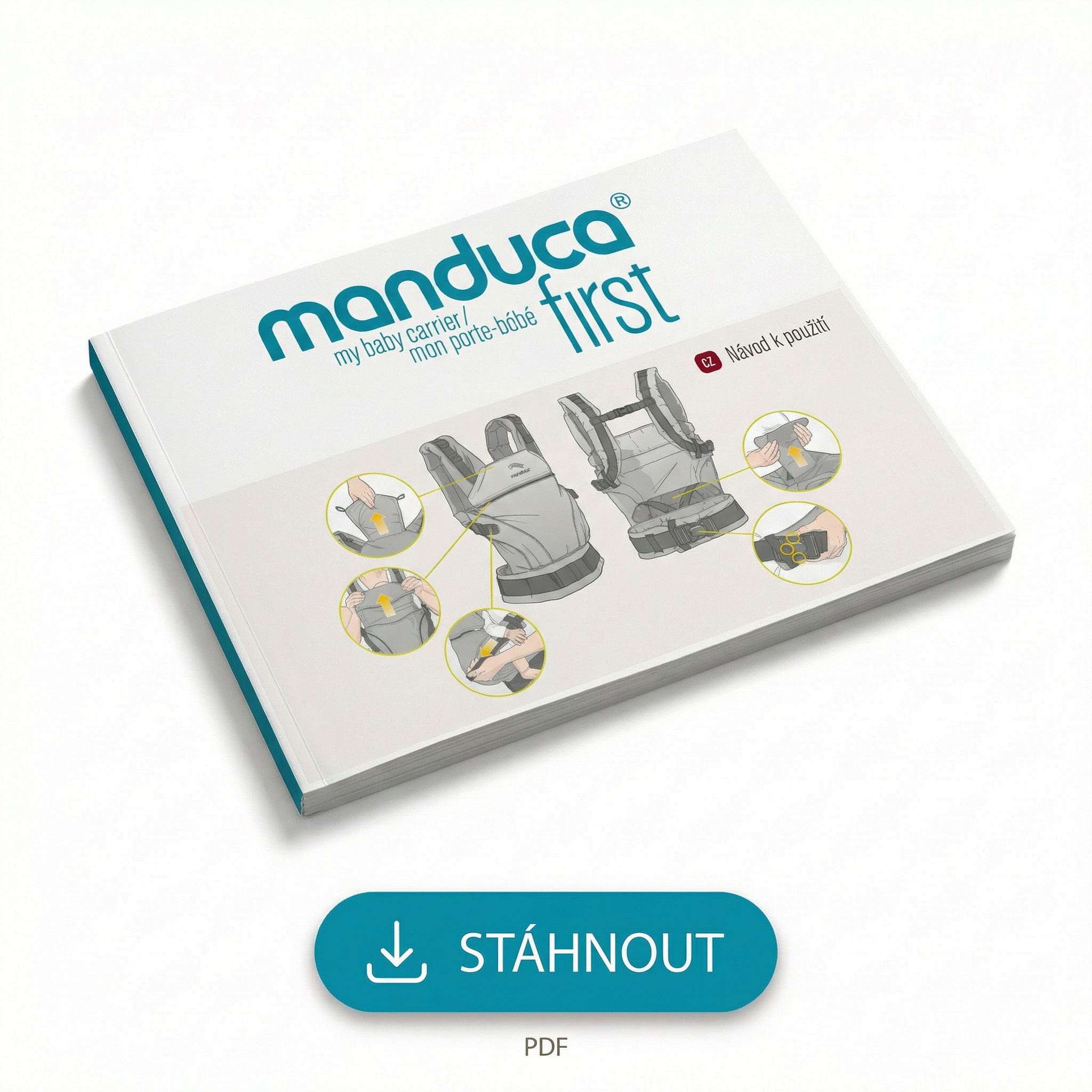 Návod k použití manduca FIRST — stáhnout PDF