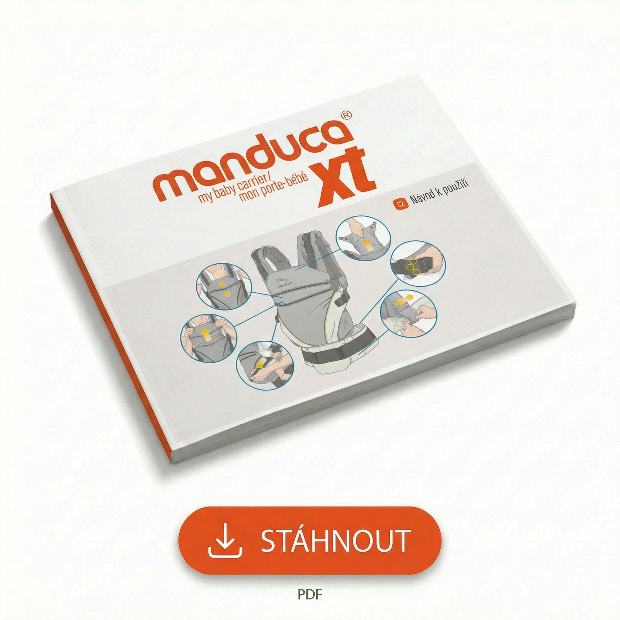 Návod k použití manduca XT — stáhnout PDF