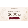 darkovy poukaz manduca 2000