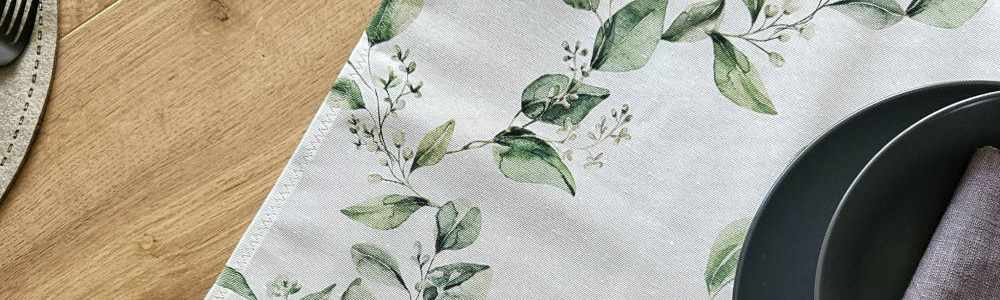 Novinka: Textilní prostírání a běhouny