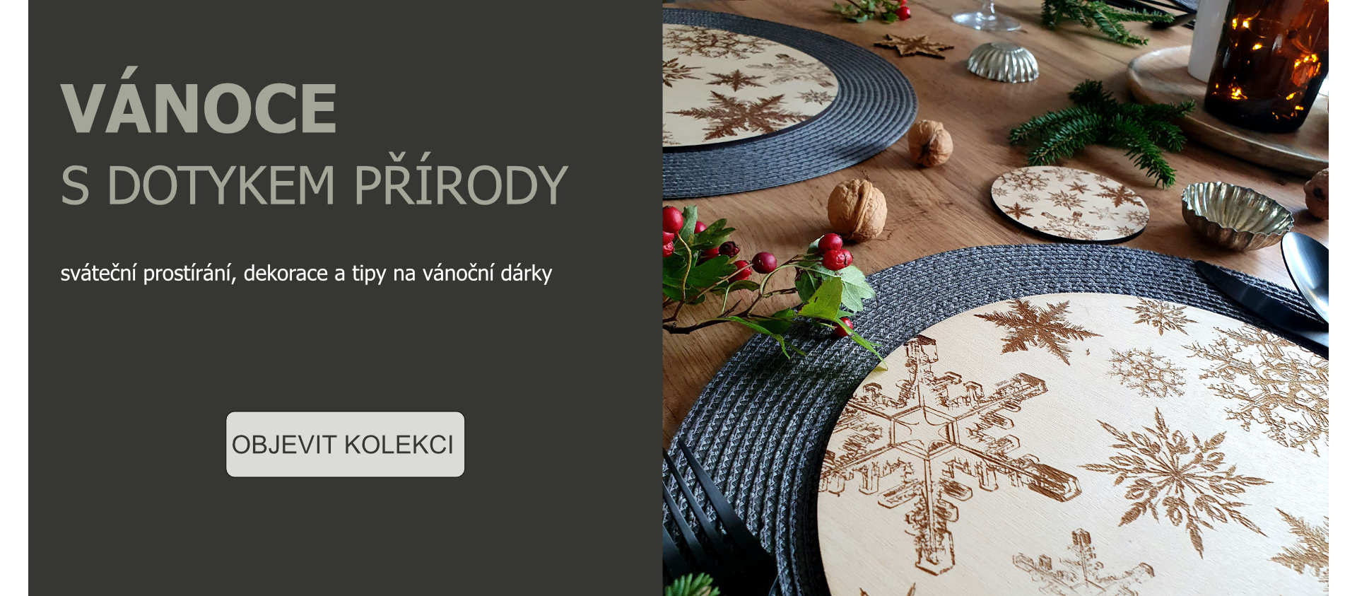 Vánoční kolekce maneno matatu - doplňky pro vás a váš krásný domov