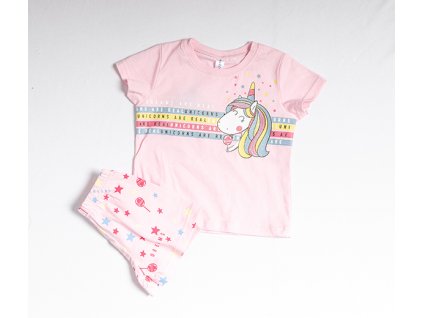 Dívčí bavlněné pyžamo "LOLIPOP"/růžová
