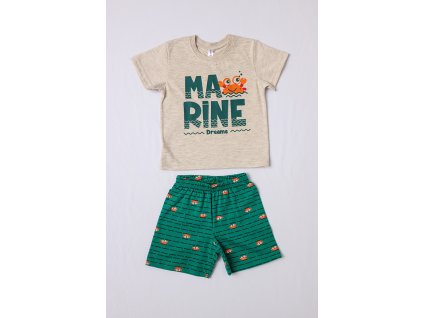 Chlapecké pyžamo "MARINE"/zelená