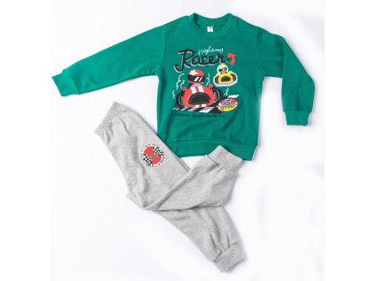 Chlapecké pyžamo "RACER"/zelená