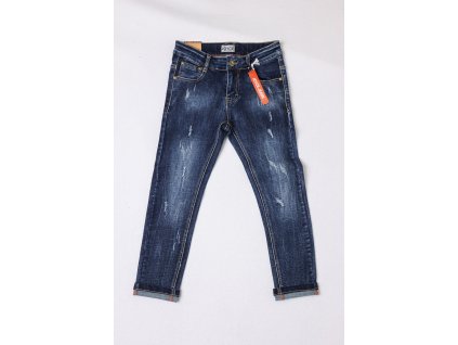 Chlapecké rifle "DENIM PANTS"/Modrá