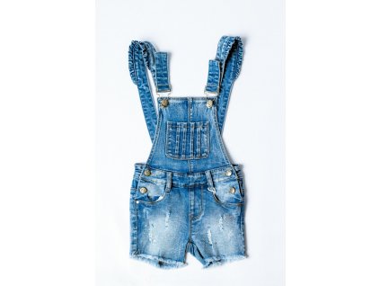 Dívčí džínové kraťase "DENIM OVERALL"/Modrá