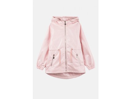 Dívčí nepromokavá parka s kapucí "PINK"/Růžová