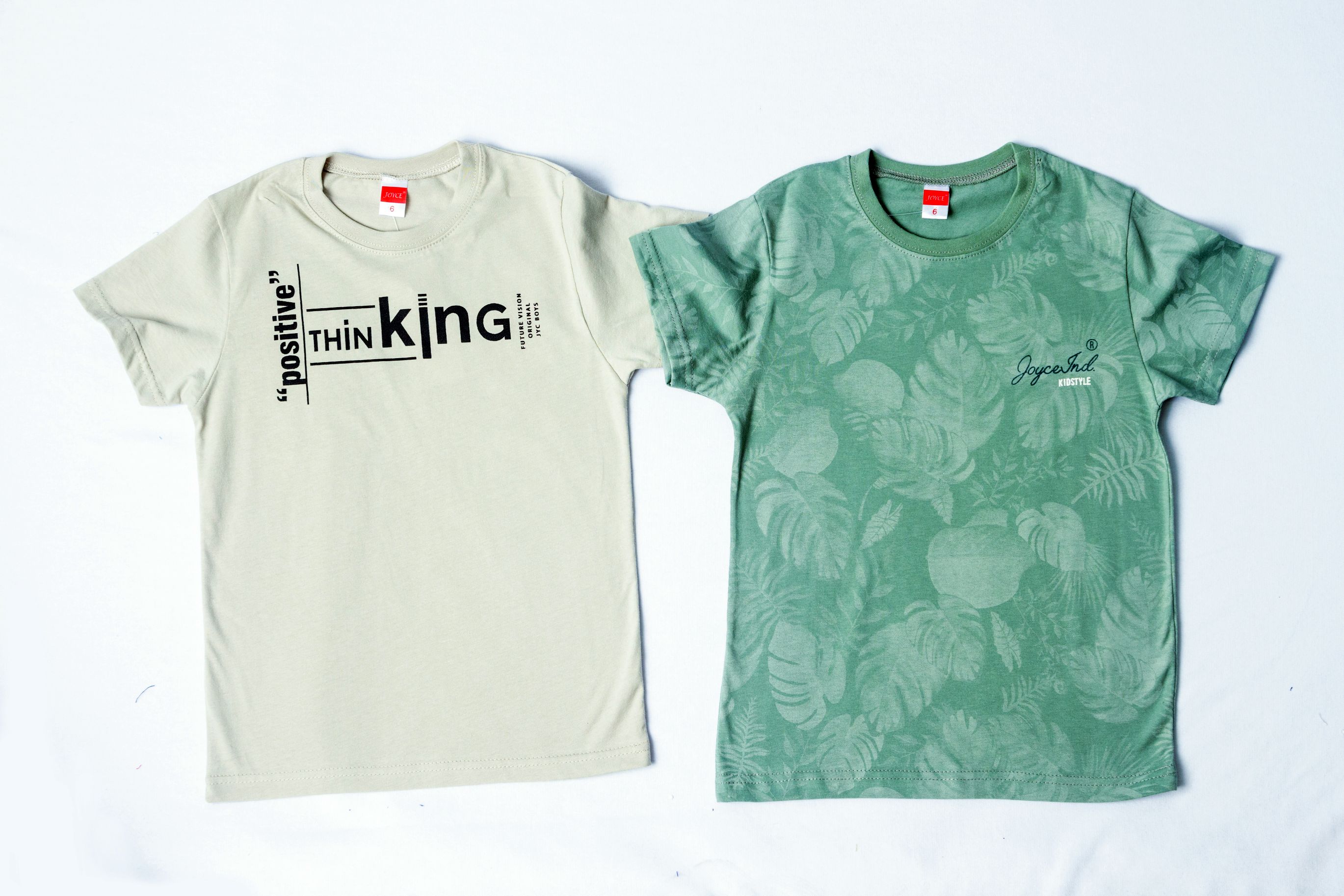 Chlapecké bavlněné tričko 2ks "TROPICAL"/Modrá, zelená Barva: Zelená, Velikost: Vel. 12 (144/150 cm)