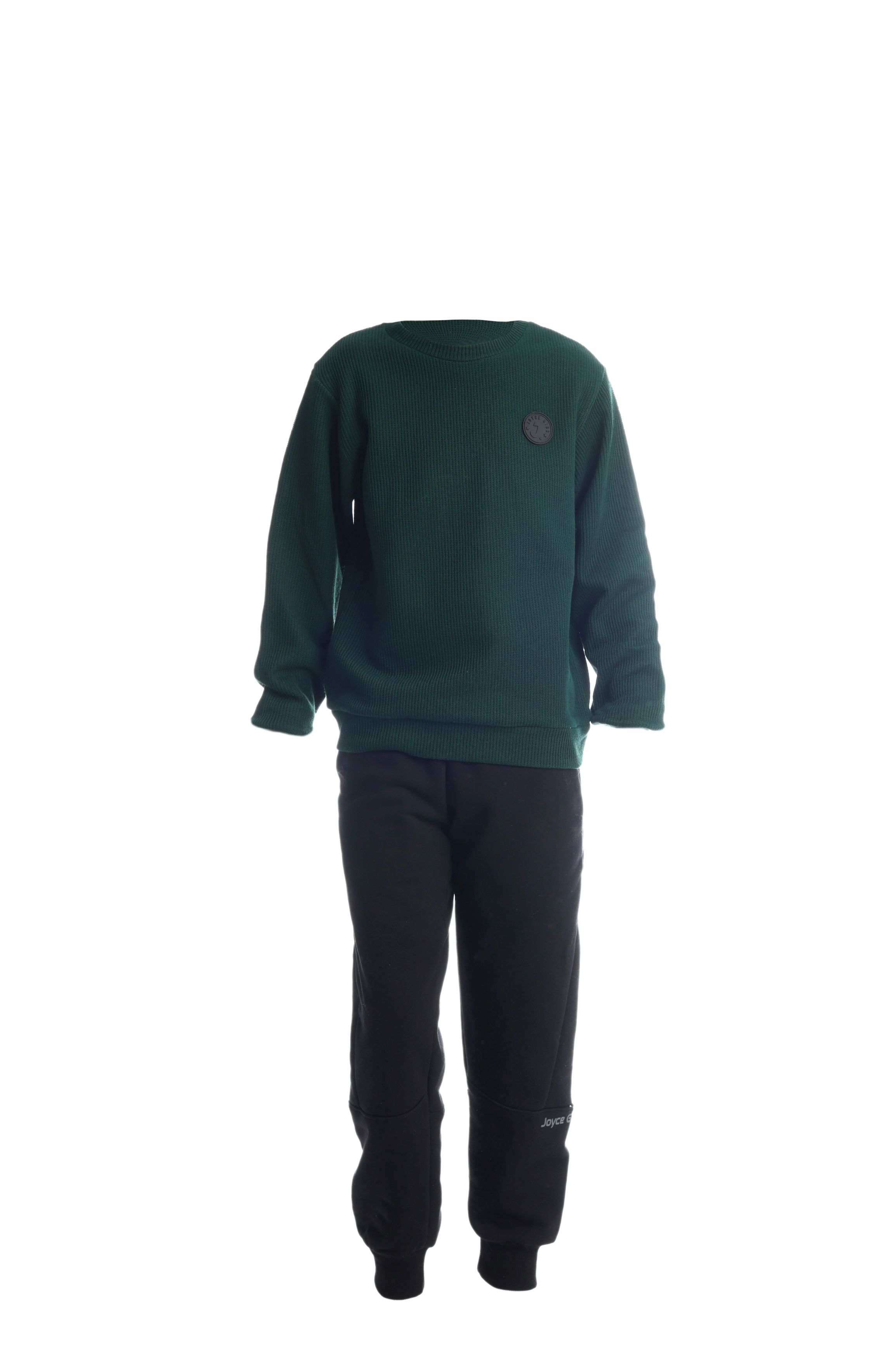 Chlapecké bavlněné tričko/svetr "TAB"/Zelená, vínová Barva: Zelená, Velikost: vel. 8 (126/132 cm)
