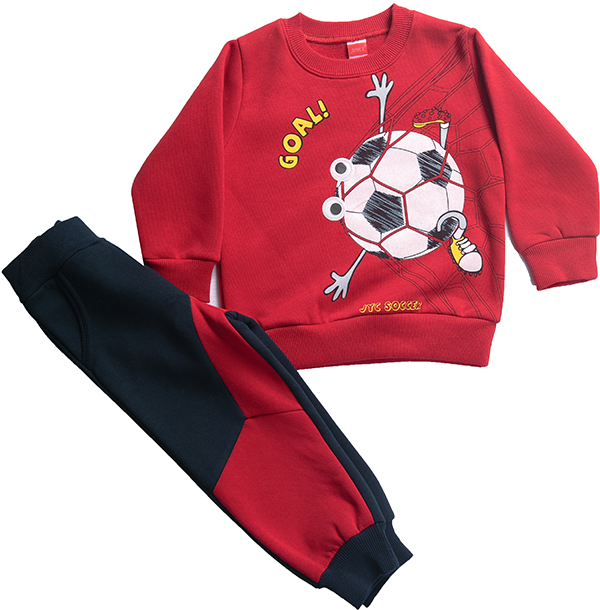 Chlapecká tepláková souprava "SOCCER BALL" Velikost: 9-12 m