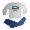Chlapecká souprava "SOCCER GAME"/Šedá, modrá