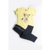 Dívčí capri souprava "CHERIE GIRL"/Bílá, žlutá