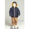 Chlapecká bunda "DOUBLE FACE"/Modrá, hnědá