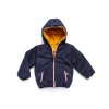 hlapecká bunda "DOUBLE FACE"/Modrá, hnědá