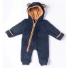 Chlapecký bavlněný overal dlouhý "LITTLE BEAR" / Modrý