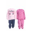 Dívčí bavlněné pyžamo "DREAMS"/Růžová