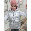 Dívčí vesta "BODYWARMER"/Stříbrná