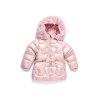 Dívčí zimní bunda "HEART"/Růžová