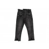 Dívčí rifle "DENIM BLACK"/Černá, šedá