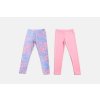 Dívčí bavlněné legíny "DOUBLE PACK"/ 2 ks