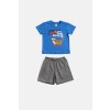 Chlapecké bavlněné pyžamo "TEAM"/Modrá