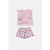 Dívčí bavlněné pyžamo "MEOU"/Růžová, Lila