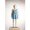 Dívčí letní šaty na ramínka "MERMAID"/modrá