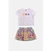 Dívčí souprava se sukní  "PANTONE"/Bílá