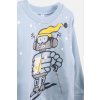 Chlapecké bavlněné pyžamo "ROBOT SET"/Modrá