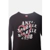 Dívčí souprava s legínami "ANTI SPARKLE SET"/Modrá, Černá