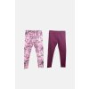 Dívčí bavlněné legíny "STYLE"/2ks