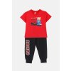 Chlapecká tepláková souprava "RACER"/Červená, béžová