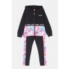 Dívčí souprava s legínami "COOL GIRL"/Černá, růžová