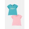 Dívčí triko 2-set "FLOWER FONT"
