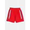 Chlapecká souprava s kraťasy "SUPER SOCCER"/Červená, modrá
