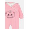 Dívčí overal s kožíškem "KITTY OUTERWEAR"/Růžová