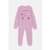 Dívčí bavlněné pyžamo "UNICORN MOODS"/Růžová