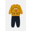 Chlapecká tepláková souprava "HUGGY BUDDY" Modrá, žlutá, šedá