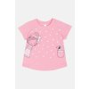 Dívčí bavlněné pyžamo "POLKA PALS"/Růžová, bílá