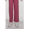 Dívčí souprava se širokými kalhotami "LILAC PLEATS"/Černá, růžová