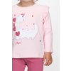 Dívčí legínová souprava "DINO HEART"/Růžová