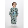 Chlapecké bavlněné pyžamo "DINO STARS"/Zelená, modrá