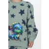 Chlapecké bavlněné pyžamo "DINO STARS"/Zelená, modrá