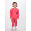 Dívčí bavlněné pyžamo "DALMATIANS/Zelená, růžová, červená