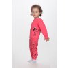 Dívčí bavlněné pyžamo "DALMATIANS/Zelená, růžová, červená